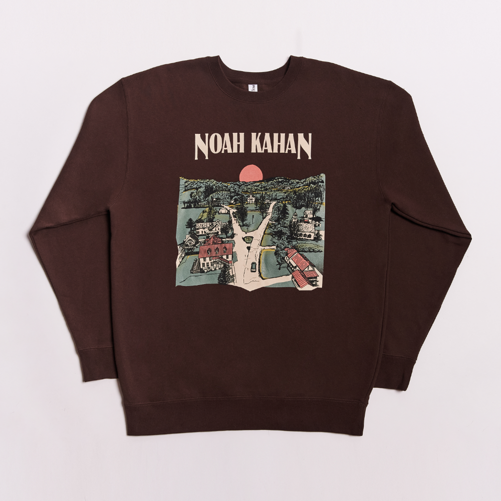 Greetings From Brown Crewneck