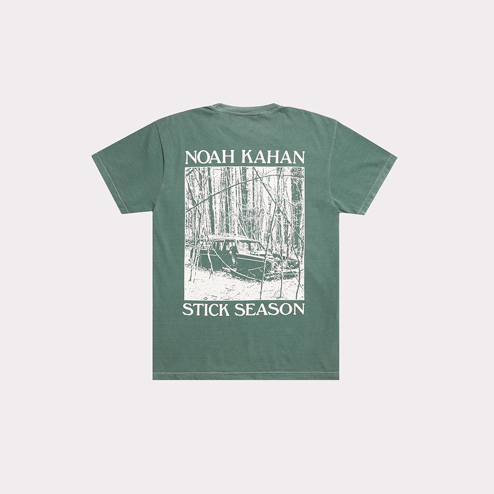 Stick Season Blue Spruce Tee Back