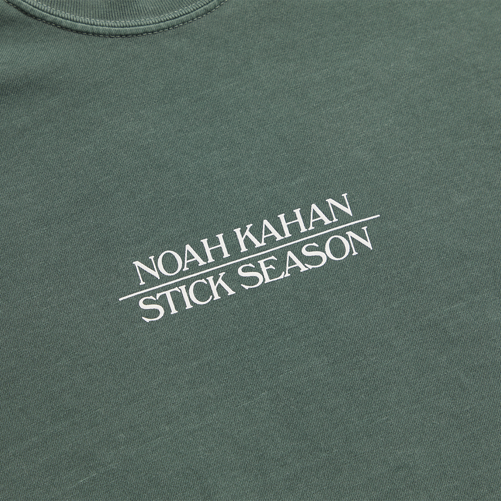 Stick Season Blue Spruce Tee Detail Angle