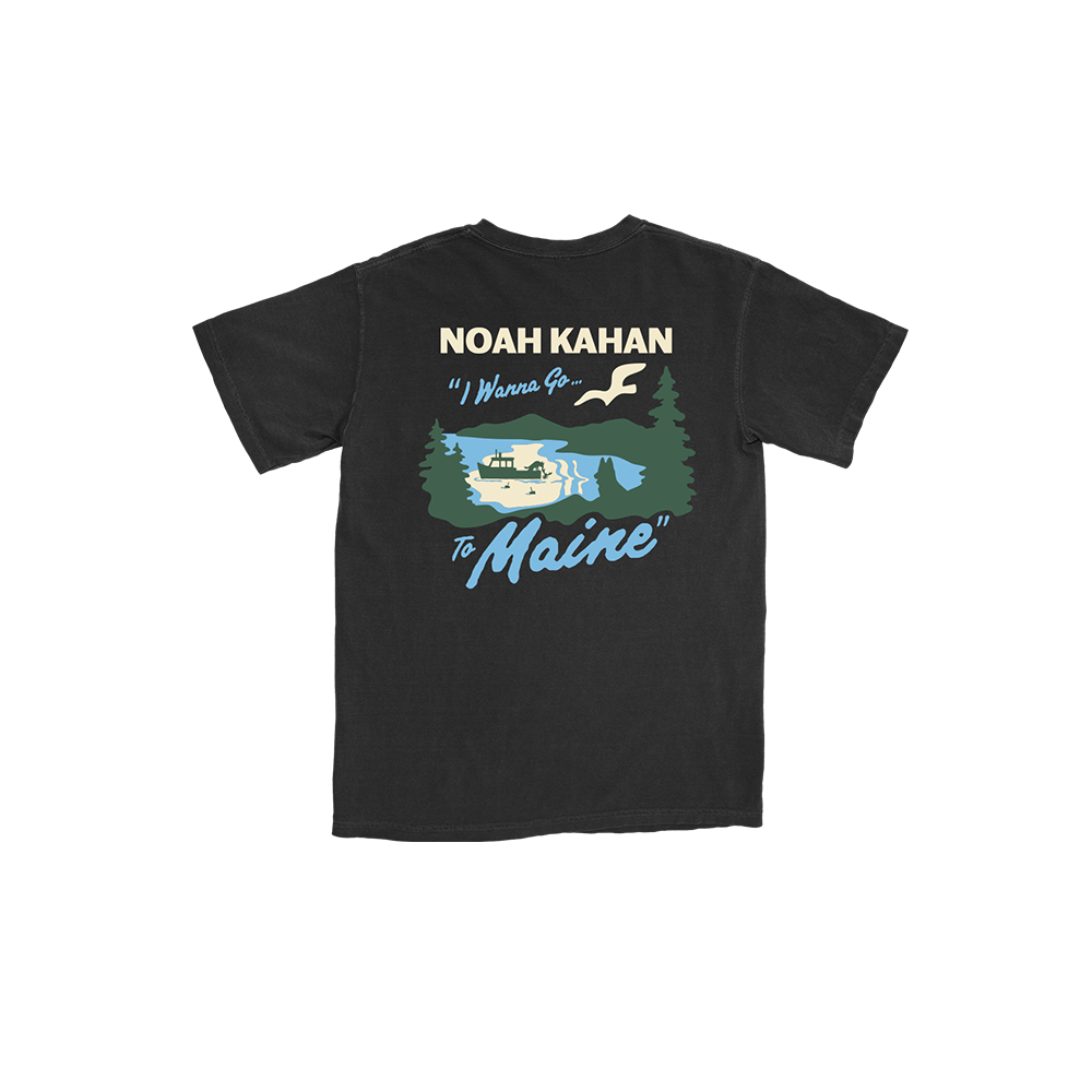 Maine Fishing Tee Back