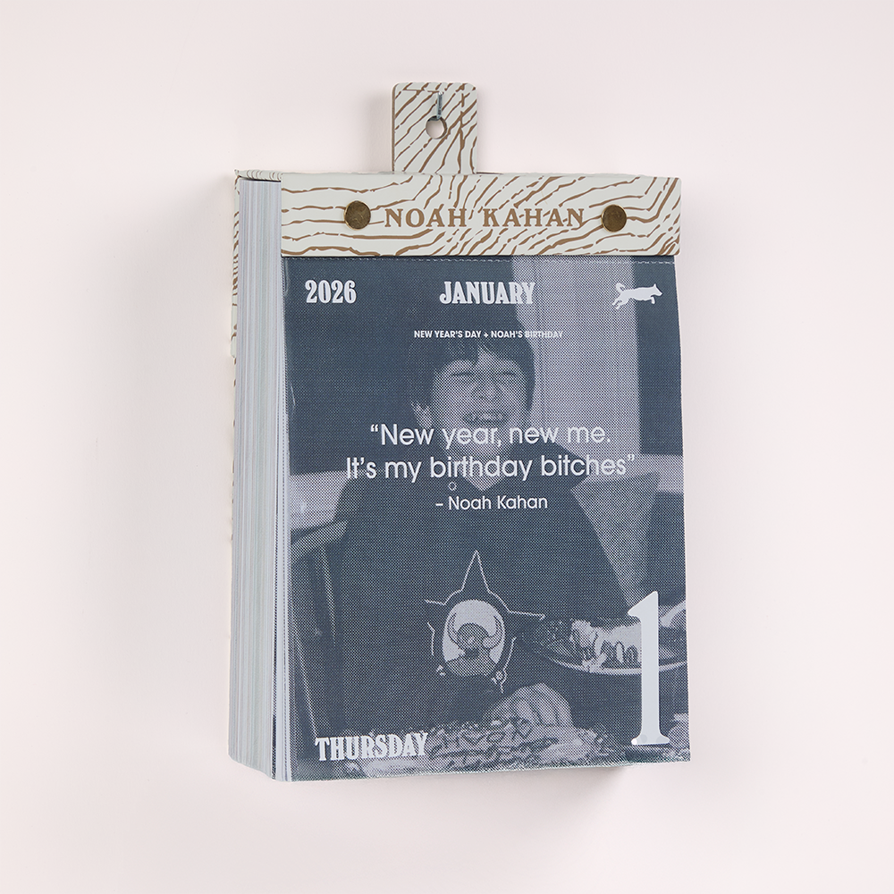 2026 Calendar: 365 Days of Noah Front