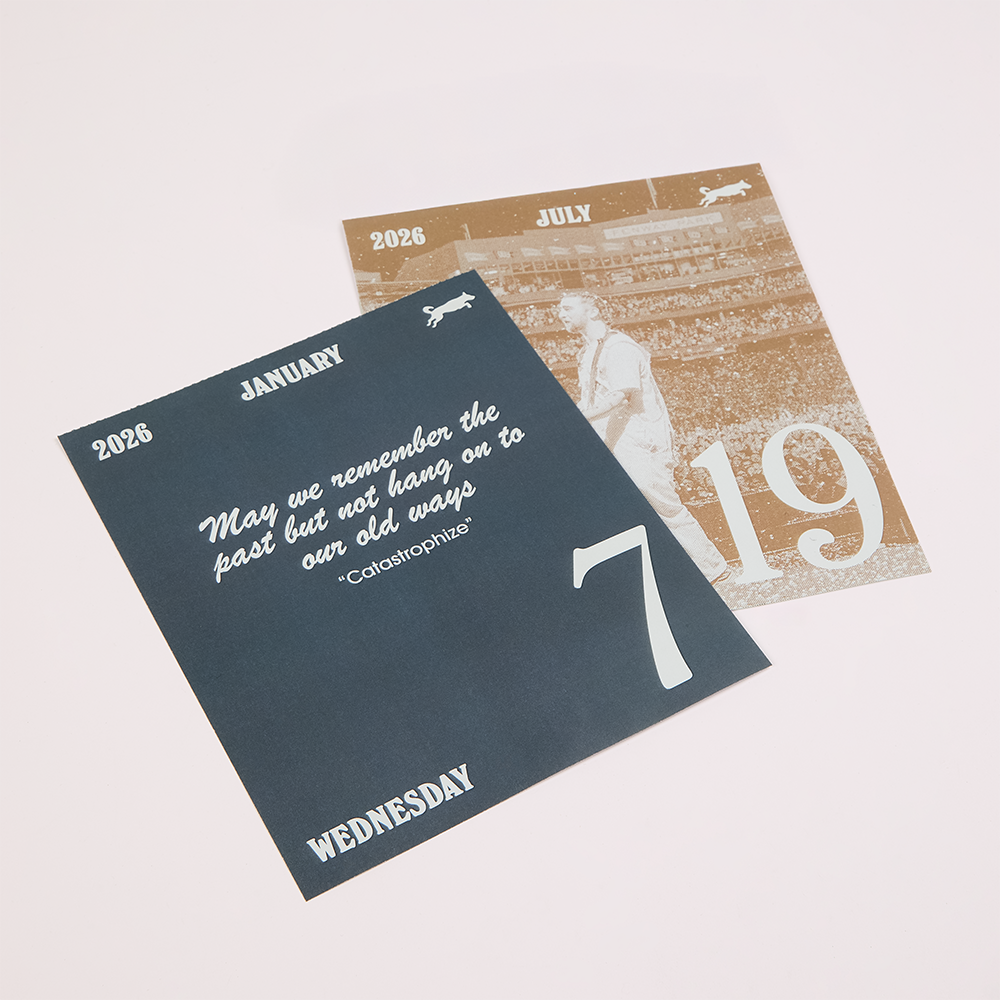 2026 Calendar: 365 Days of Noah pages