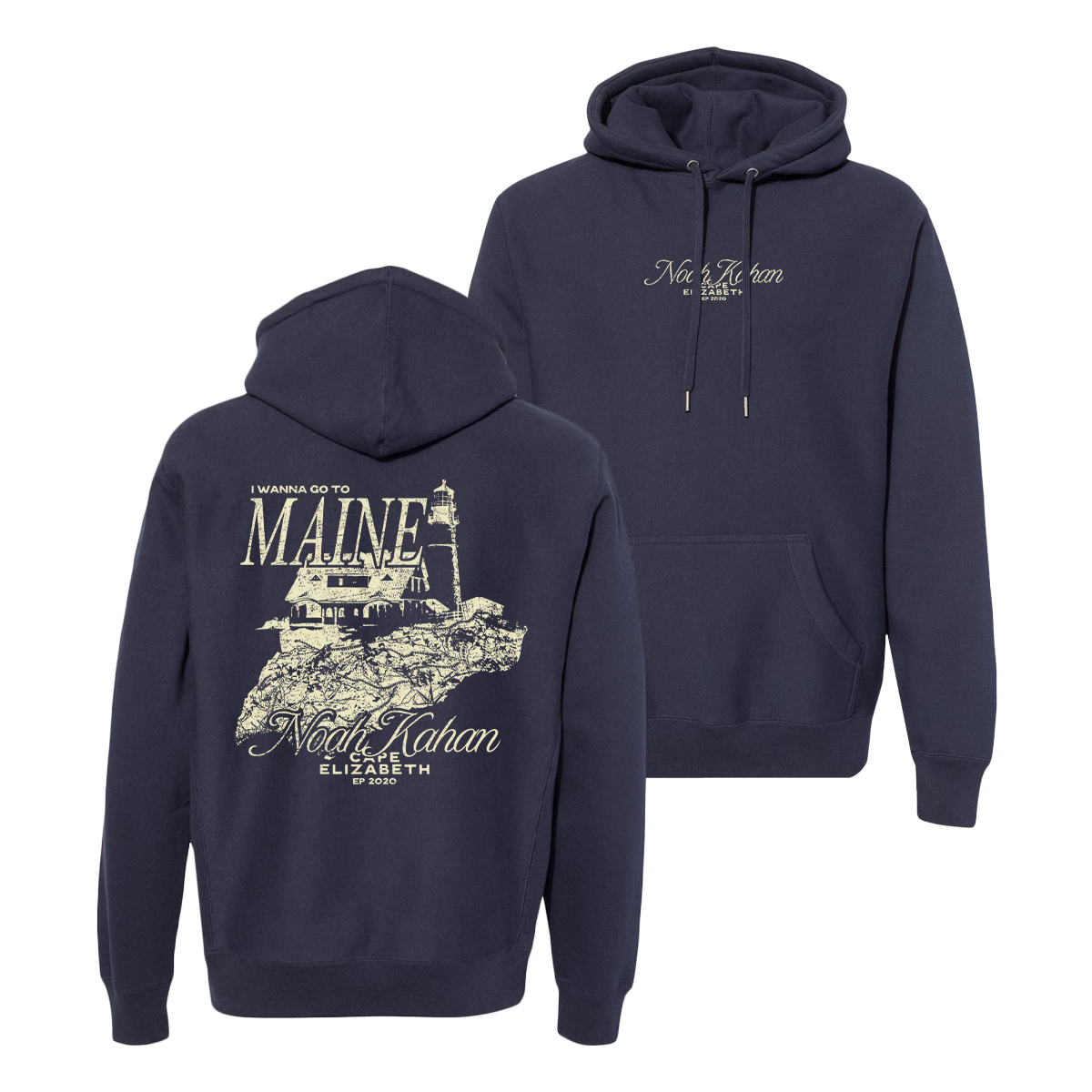 Cape Elizabeth Hoodie Front / Back