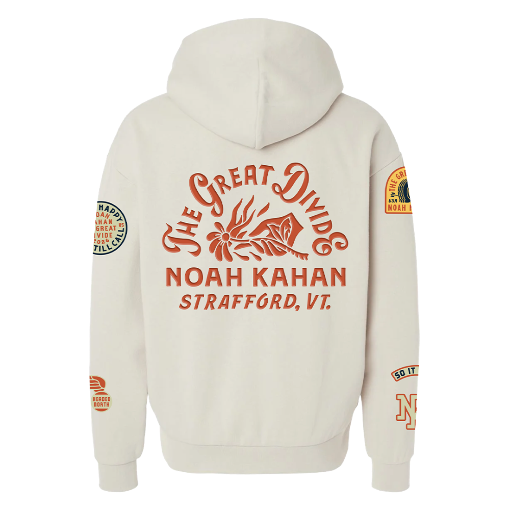 The Great Divide Patch Hoodie Back