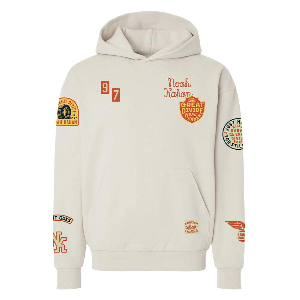 The Great Divide Patch Hoodie Front