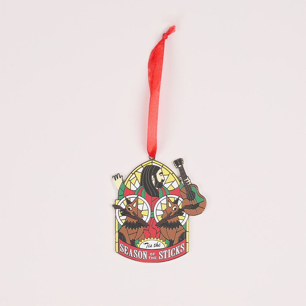 3 Wise Dogs Ornament