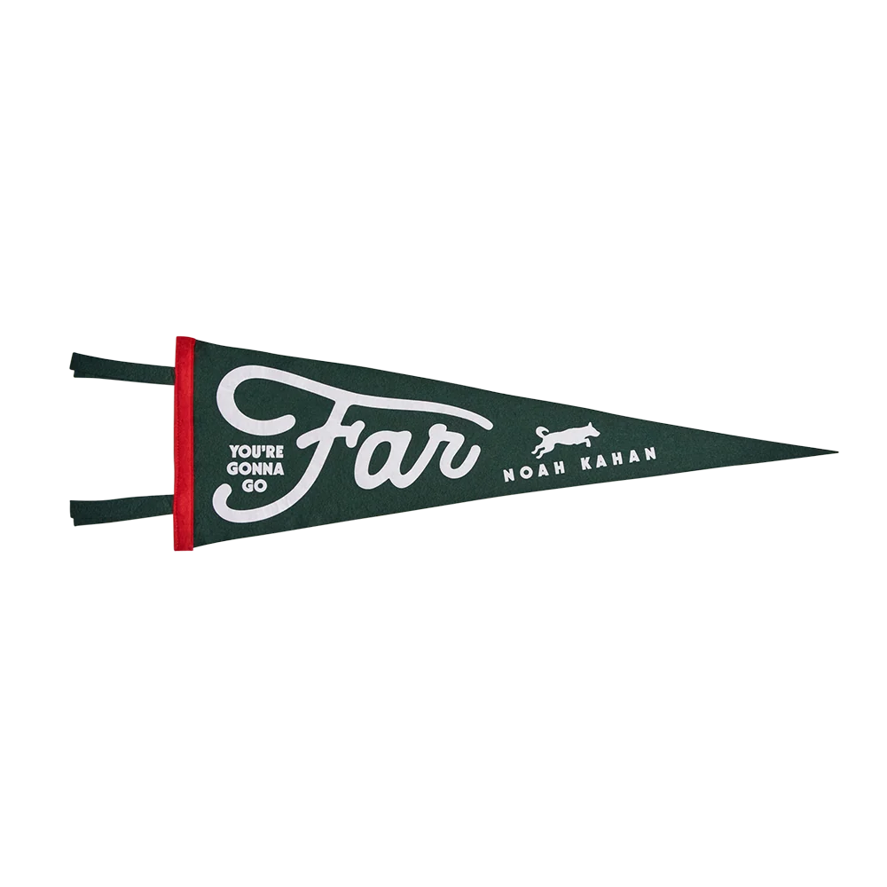 You're Gonna Go Far Pennant