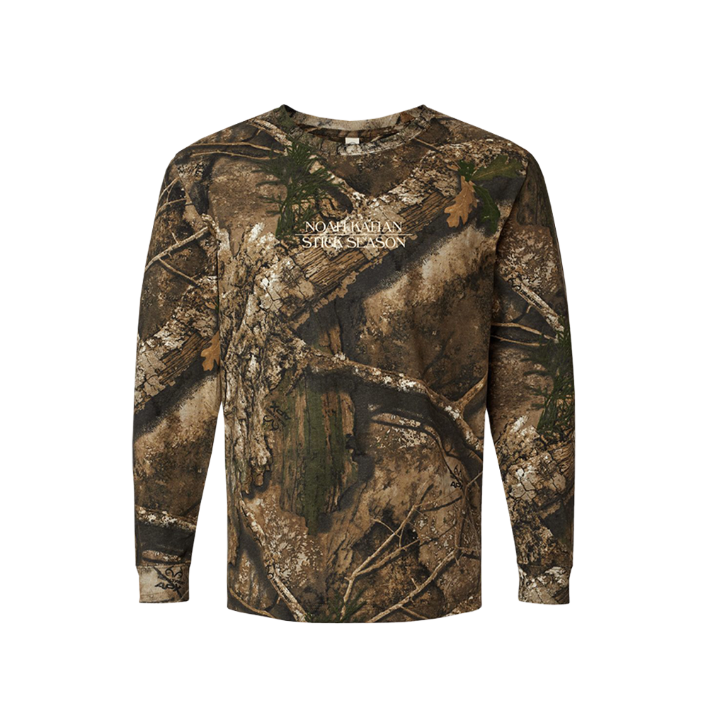 Stick Season Camo Longsleeve Front