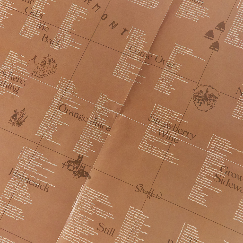 Stick Season Vinyl (Standard Black) Vinyl Detail 4